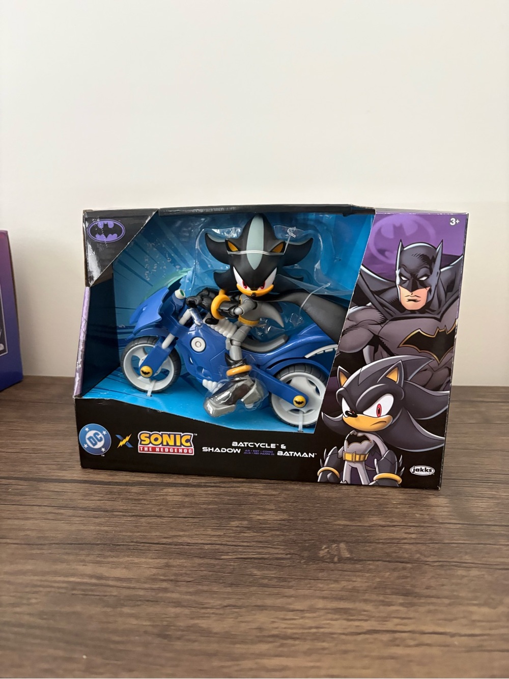 New! Sonic the Hedgehog Shadow with Blue Batcycle - Official Collectible